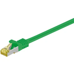 Microconnect S/FTP Cat.7 (10Gbps) Καλώδιο Δικτύου Ethernet 2m Πράσινο SFTP702G