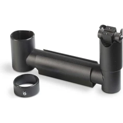 SpacePole SPV2102-02 Βάση Τηλεόρασης Τοίχου με Βραχίονα 20 cm, Μαύρο