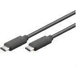 Microconnect USB 2.0 Cable USB-C male - USB-C 100W PD Black 1 m (USB3.1CC1)