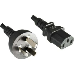 Power Cable IEC C13 to IEC C5, 1.8 m, Black, Model PE150818