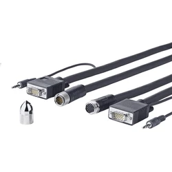 Vivolink Καλώδιο Pro VGA + Audio Cross Wall 15m (PROVGASCW15)