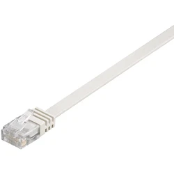 Microconnect Flat U/UTP Cat.6 (Gigabit) Καλώδιο Δικτύου Ethernet 0.25 m Λευκό V-UTP60025W-FLAT