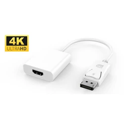 Microconnect DisplayPort σε HDMI Μετατροπέας (DisplayPort male σε HDMI male) Λευκό - DPHDMI3W