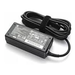 HP USB-C Laptop Charger 45W with Detachable Power Cable and Plug Set (815033-850)