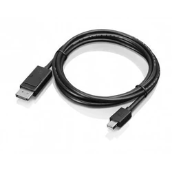 Lenovo καλώδιο DisplayPort αρσενικό σε DisplayPort αρσενικό, Μαύρο, 1 μέτρο (0B47091, 03X6596)