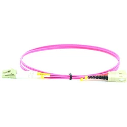 Microconnect Καλώδιο Οπτικής Ίνας LC/UPC - SC/UPC 0,5 m Ροζ (FIB4220005P)