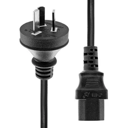 ProXtend Power Cord (Australia Type I to IEC C13), 2 m, Black - PC-IC13-002