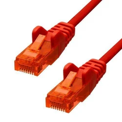 ProXtend U/UTP Cat6 (Gigabit) Ethernet Network Cable 7m Red V-6UTP-07R