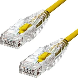 ProXtend S-6UTP-03Y U/UTP Cat.6 (Gigabit) Ethernet Cable 3m Yellow (RJ-45)