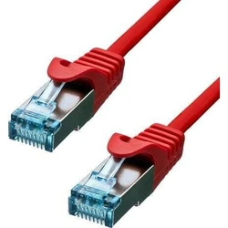 ProXtend S/FTP Cat.6a (Gigabit) Ethernet Network Cable 0.75m Red