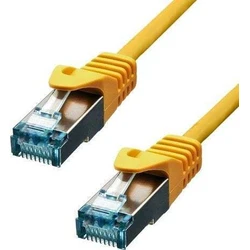 ProXtend S/FTP Cat6a Ethernet Cable 0.75 m - Yellow (6ASFTP-0075Y)