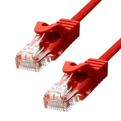 ProXtend U/UTP Cat5e (Gigabit) Ethernet Network Cable 15m Red (5UTP-15R)