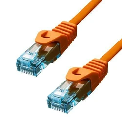 ProXtend U/UTP Cat6a (Gigabit) Ethernet Network Cable 5m Orange (6AUTP-05O)