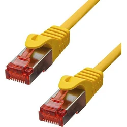 ProXtend F/UTP Cat.6 (Gigabit) Καλώδιο Δικτύου Ethernet 15 m - Κίτρινο