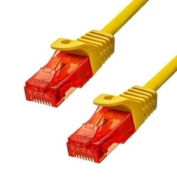 ProXtend U/UTP Cat.6 (Gigabit) Καλώδιο Δικτύου Ethernet 20m Κίτρινο 6UTP-20Y