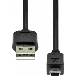 Proxtend USB-A to Mini USB-B Cable 1 m Black (JAB-7467625)