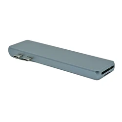ProXtend Docking Station με Διπλό USB-C HDMI 4K PD Ethernet Γκρι (USBC-MULTI8-001)