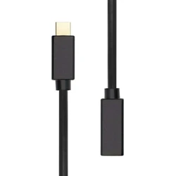 ProXtend καλώδιο επέκτασης USB-C 1 μ. μαύρο (USB 2.0, 3A)