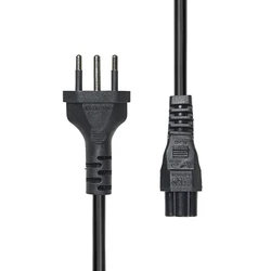 ProXtend Power Cord Brazil to IEC C5 2 m Black