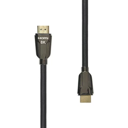 ProXtend HDMI 2.1 Ultra High Speed 48Gbps 4K 120Hz HDR VRR Braided Cable HDMI male - HDMI male 0.5m Black