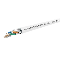 Lanview Καλώδιο Δικτύου U/UTP Cat6a 305m Λευκό (LVN122432) - χωρίς ακροδέκτες