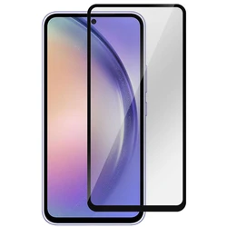 eStuff Full Glue Full Face Tempered Glass Μαύρο (Galaxy A54)