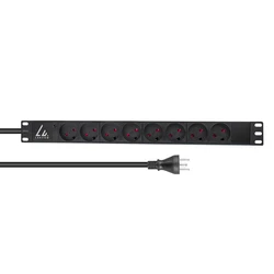 Lanview Rack Power Strip 1pc (LVR-2MDK-LIC-DK8)