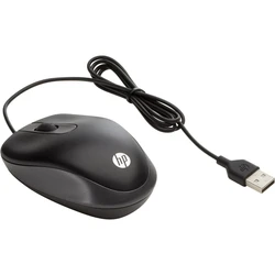 HP Travel Wired Mouse Black