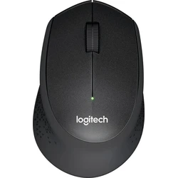 Logitech M330 Silent Plus Ασύρματο Ποντίκι Μαύρο