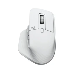 Logitech MX Master 3S Ασύρματο Εργονομικό Bluetooth Ποντίκι Pale Gray
