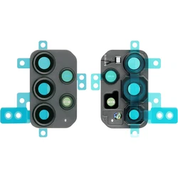 Samsung Τζαμάκι Κάμερας Assy Deco-Cam Μαύρο για Galaxy A72