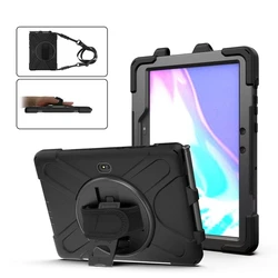 Flip Cover Ανθεκτική Μαύρη για Samsung T540/T545