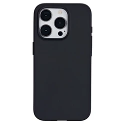 Θήκη eStuff Infinite Paris Σιλικόνης Μαύρο (iPhone 15 Pro) ES67101027-BULK