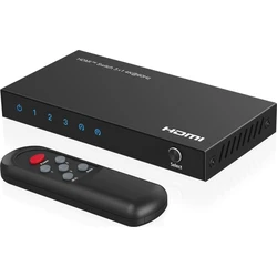 Microconnect HDMI Switch 3x1 4K@60Hz HDCP 2.2 με τηλεχειριστήριο MC-HDMISWITCH0301-4K