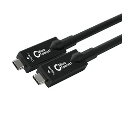Microconnect καλώδιο USB 2.0 USB-C αρσενικό - USB-C Μαύρο 12.5 m (USB3.2CC12OP)