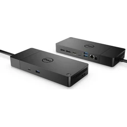 Dell WD19S 130W USB-C Docking Station με HDMI/DisplayPort 4K, PD, Ethernet και σύνδεση 3 Οθονών - Μαύρο