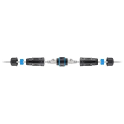 Lanview IP68 RJ45 Coupler Cat6a STP - Αδιάβροχος Αντάπτορας RJ45