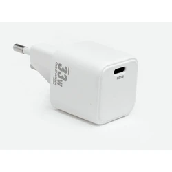 CoreParts Φορτιστής Χωρίς Καλώδιο GaN με Θύρα USB-C 33W Power Delivery Λευκός (MBXUSBC-AC0032)