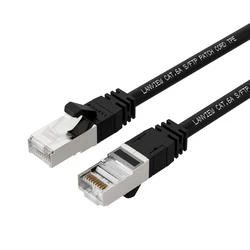 Lanview S/FTP Cat.6a (Gigabit) Ethernet Network Cable 15 m Black LV-SFTP6A15B
