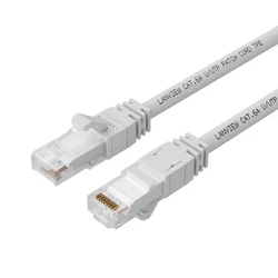 Lanview U/UTP Cat6a Ethernet Network Cable 25 m White LV-UTP6A25W