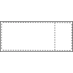 Capture 700 Αυτοκόλλητες Ετικέτες σε Ρολό 105x251mm (Λευκό)