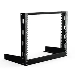 Lanview 19-inch Ράφι Επιτραπέζιο 8U Πλάτος 600 mm Βάθος 300 mm Μαύρο (Αποσυναρμολογημένο)