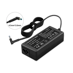 HP Φορτιστής Laptop 90W 19.5V 4.62A με Αποσπώμενο Καλώδιο Τροφοδοσίας (Κωδ. 710414-001)