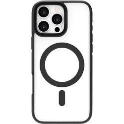 Θήκη eStuff Infinite Helsinki για iPhone 16 Pro Max - Μαύρο (Μαγνητική βάση, 65% ανακυκλωμένο PC, 21% ανακυκλωμένο TPU)