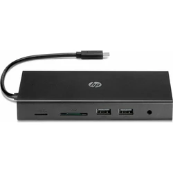 HP USB-C Docking Station με HDMI 4K, Power Delivery, Ethernet Μαύρο (1C1Y5AA)
