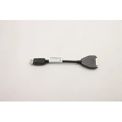 Lenovo Μετατροπέας DisplayPort αρσενικό σε DisplayPort θηλυκό 1τμχ 5C10V06000