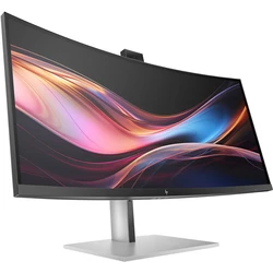 HP 734pm Series 7 Pro 34'' Ultrawide Curved IPS Monitor WQHD 3440x1440 5ms GTG Ασημί (8K157A5)