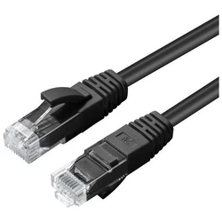 Microconnect U/UTP Cat.6a (Gigabit) Καλώδιο Δικτύου Ethernet 0,15 m Μαύρο MC-UTP6A0015S