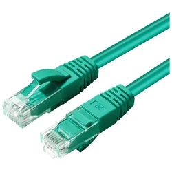 Microconnect U/UTP Cat.6a (Gigabit) Ethernet Network Cable 0.15m Green MC-UTP6A0015G
