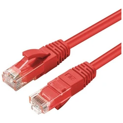 Microconnect Cat6a U/UTP Ethernet Καλώδιο 0.3m Κόκκινο (MC-UTP6A003R)